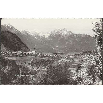 Arzl, bei Imst, Tirol, 1961 - Much Heiss Foto-AK