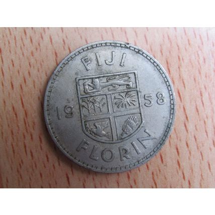 Fiji 1958 Florin Coin