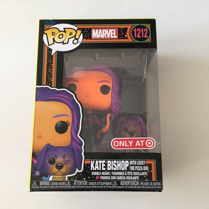 NEW Marvel Kate Bishop Exclusive Black Light Funko Pop Figure #1212
