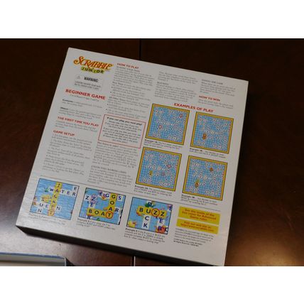 Scrabble Junior (1999 edition) replacement pieces parts - original box