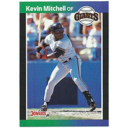 1989 Donruss - #485 - Kevin Darrell Mitchell