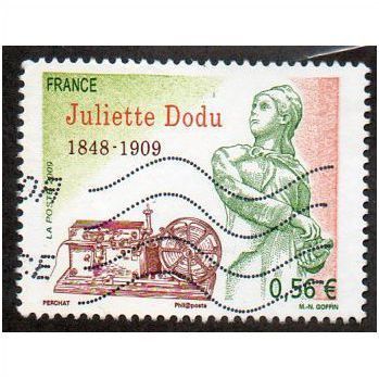 FRA 2009 56c 'JULIETTE DODU' FINE USED (EBID11175)