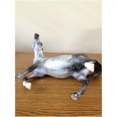 ARTIST RESIN TRADITIONAL NAHAR DARK DAPPLE GREY BY SARAH ROSE AND ED GONZALES