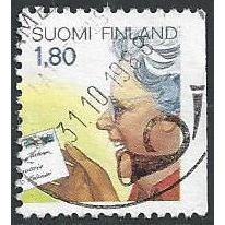 Mi 1043: Discount Stamp: 350th Anniv. of the Postal Service.