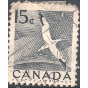 Canada 1953 - SG474 - 15c black - Northern Gannet - used