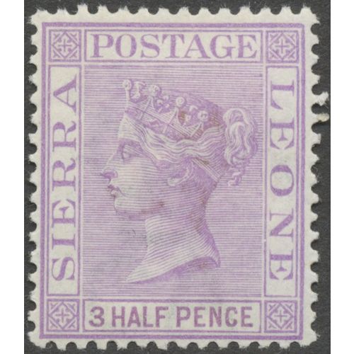 Sierra Leone 1889 1½d pale violet SG29 unused