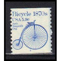 1901 5.9c Bicycle Fine MNH Dry Gum CNS 3 PA5567