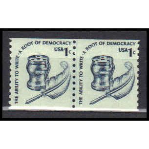 1811 1c Inkwell Fine MNH Dry Gum CLP CA0361