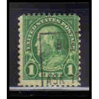 Used 632 1c Benjamin Franklin Average KA7180