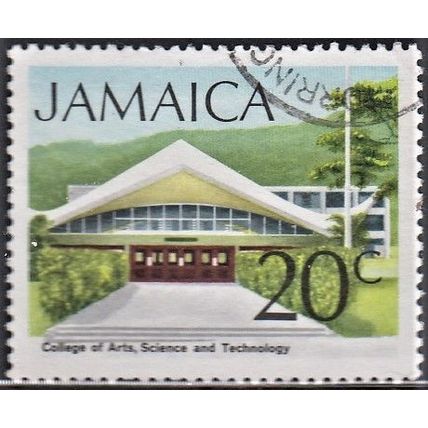 JAMAICA, 1972-79 20c College, SG 354 (Scott #353), good used