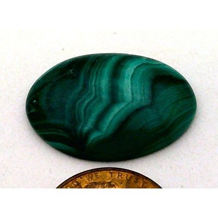 Malachite Freeform Gemstone Cabochon 54