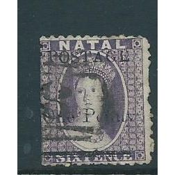 natal stamps victoria sg92 sg 92 watermark crown ca rough perfs