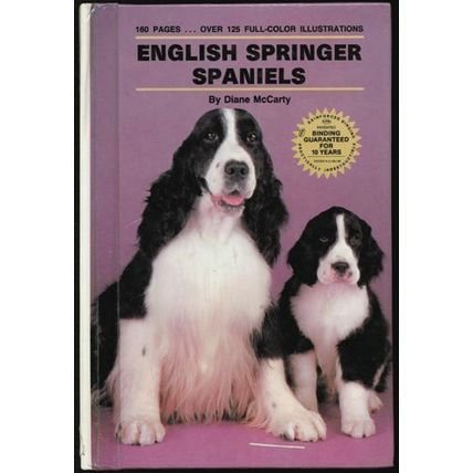ENGLISH SPRINGER SPANIELS 1991 HB FREE Shipping