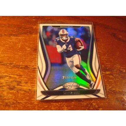 2020 Panini Certifieds, #'d 259/450, Rainbow Foil, STEFON DIGGS, Bills