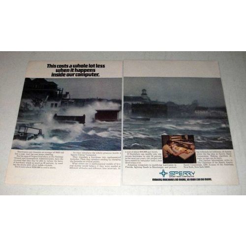 1974 Sperry Univac Computer Ad - Costs a Whole Lot Less