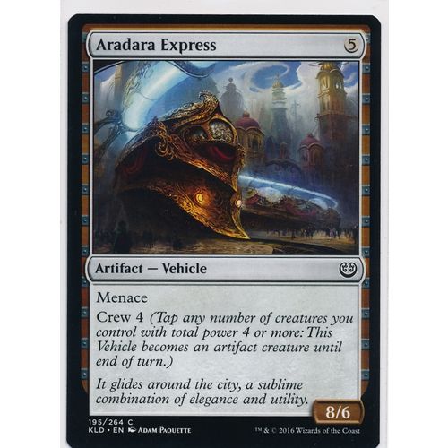 Magic the Gathering MTG Kaladesh 195/264 Aradara Express