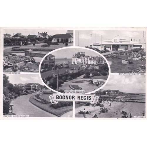 Vintage PC 1963 - Greetings From Bognor Regis, Sussex
