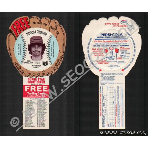 Sport Baseball Discs Name: Candelaria, John Pitcher Pittsburgh Pirates~668