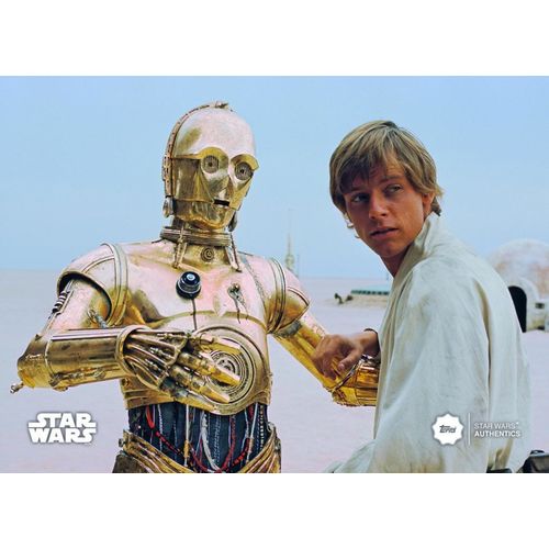 STAR WARS Topps Authentics Exclusive Promo A New Hope Set