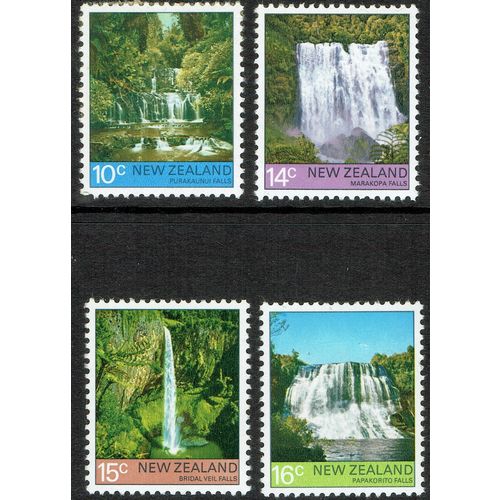 New Zealand 1976 Waterfalls set 4v SG1121-1124 UM