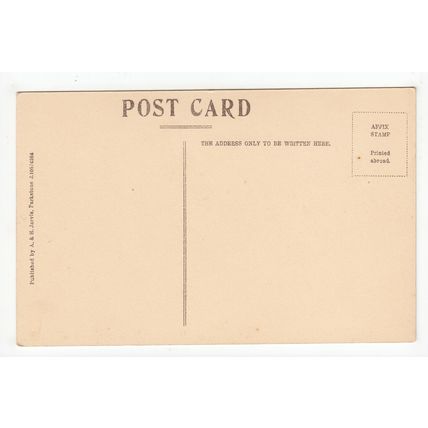 The Park Fountain Ashley Cross Parkstone Poole Postcard Dorset A & H Jarvis
