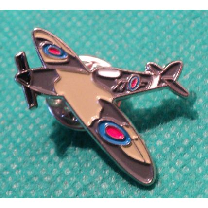 NEW WW2 WWII Spitfire RAF Military Aircraft Metal Enamel Badge Royal Air Force