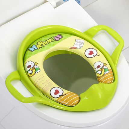 Children's Walk-Behind Toilet for Potty Training – Durable PP+PU, Ages 1-8