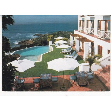 Plettenberg Hotel Plettenberg Bay South Africa Postcard unused VGC