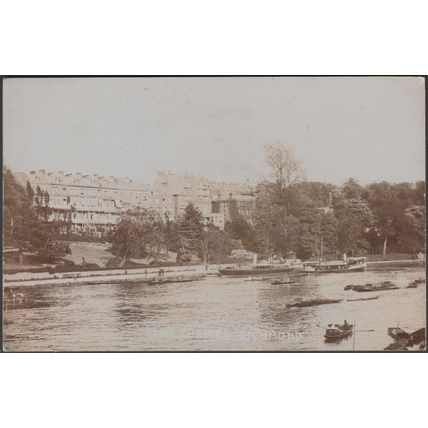 The Thames, Richmond, Surrey, 1915 - RP Postcard