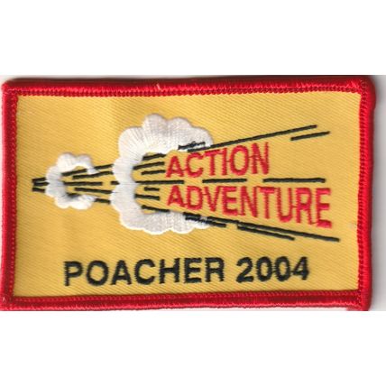 Scout Badge UK Jamboree - Poacher 2004 Action Adventure (J1)