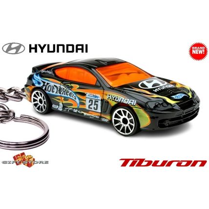 RARE KEYCHAIN BLACK HYUNDAI TUSCANI/TIBURON CUSTOM Ltd Ed.