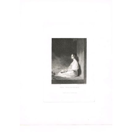 THE VISIONARY, LIVERSEEGE, BOOK ILLUSTRATION (PRINT), 1834