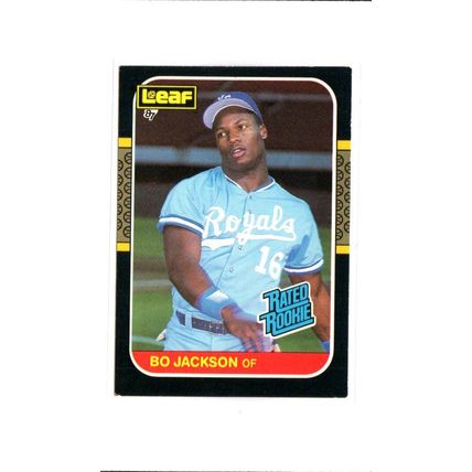 Bo Jackson #35 [Rookie] 1987 Leaf