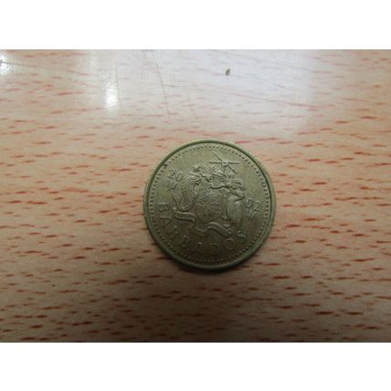 Barbados 2002 5 Cents Coin