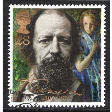 GREAT BRITAIN 1992: TENNYSON DEATH CENTENARY - 28p USED (G10)