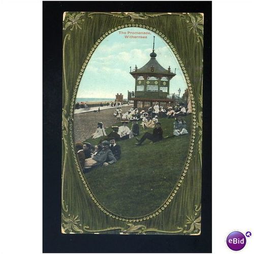 Yorkshire WITHERNSEA Promenade Postcard