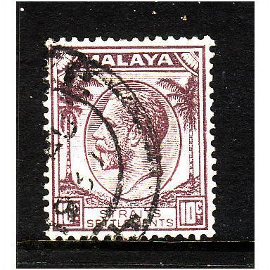 MALAYSIA STRAITS SETTLEMENTS 1936 SG 262 4c ORANGE FINE USED