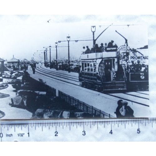 photograph of Bispham Tram no.54
