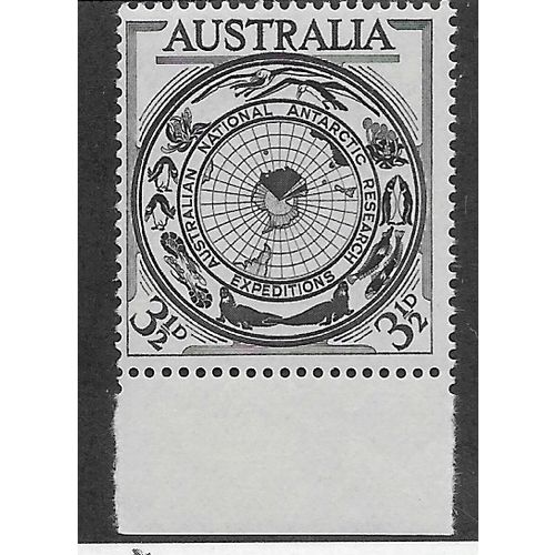 AUS 1954 U/M 3.5d 'ANTARCTIC RESEARCH EXPEDITIONS' (EBID65-046)