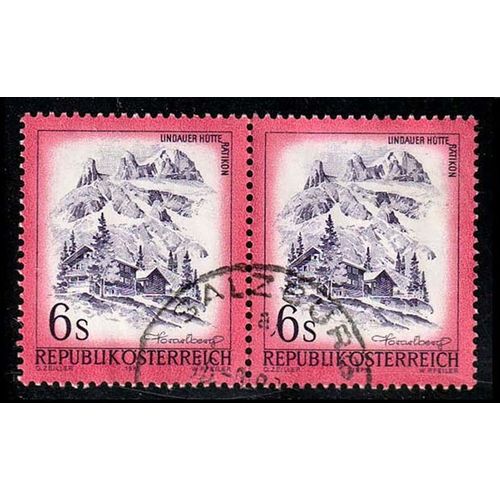 Austria 1975 Landscapes 2 x 6S Used Stamp
