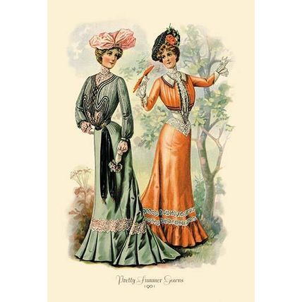 Pretty Summer Gowns 20 x 30 Poster