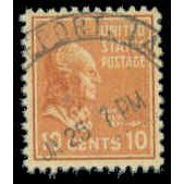 Used 815 10c John Tyler Fine M07931