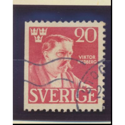 Sweden Stamp Scott #365, Used