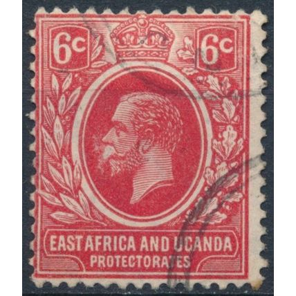 KGV: 6c - East Africa & Uganda 1912 - FH - SG 46 (B)