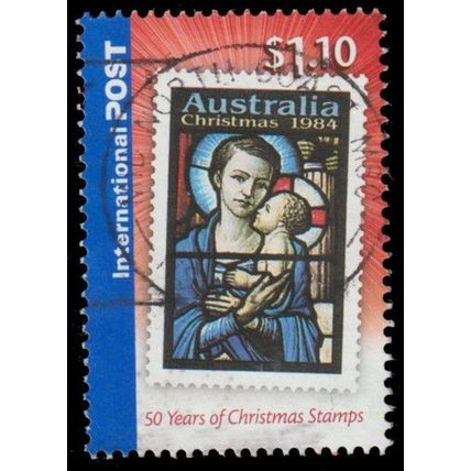 Australia International $1.10 Christmas 50yrs VGU - SG 2898
