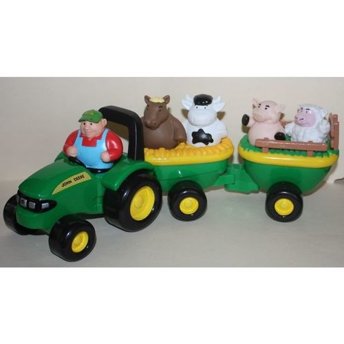 Ertl John Deere Animal Sounds Hay Ride Set