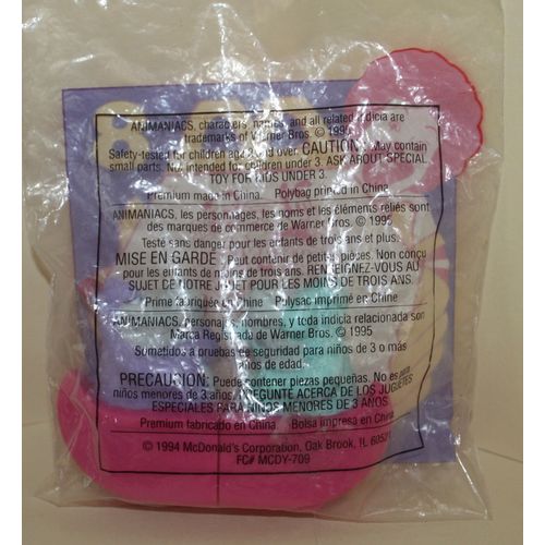 1995 McDonalds Animaniacs II #8 Hip Hippos Mint in Package