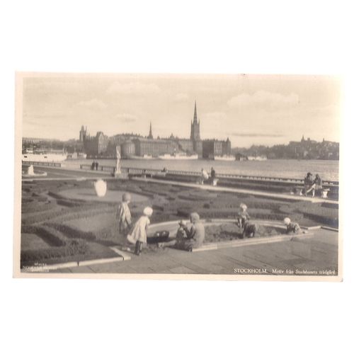 STOCKHOLM, SWEDEN unused vintage postcard 1930/40s? /