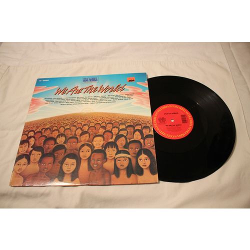 WE ARE THE WORLD /Quincy Jones-GRACE-12" Various Artists Single with Original Co