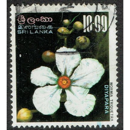 Sri Lanka 1976 Indigenous Flora 10r Multicoloured SG614 FU